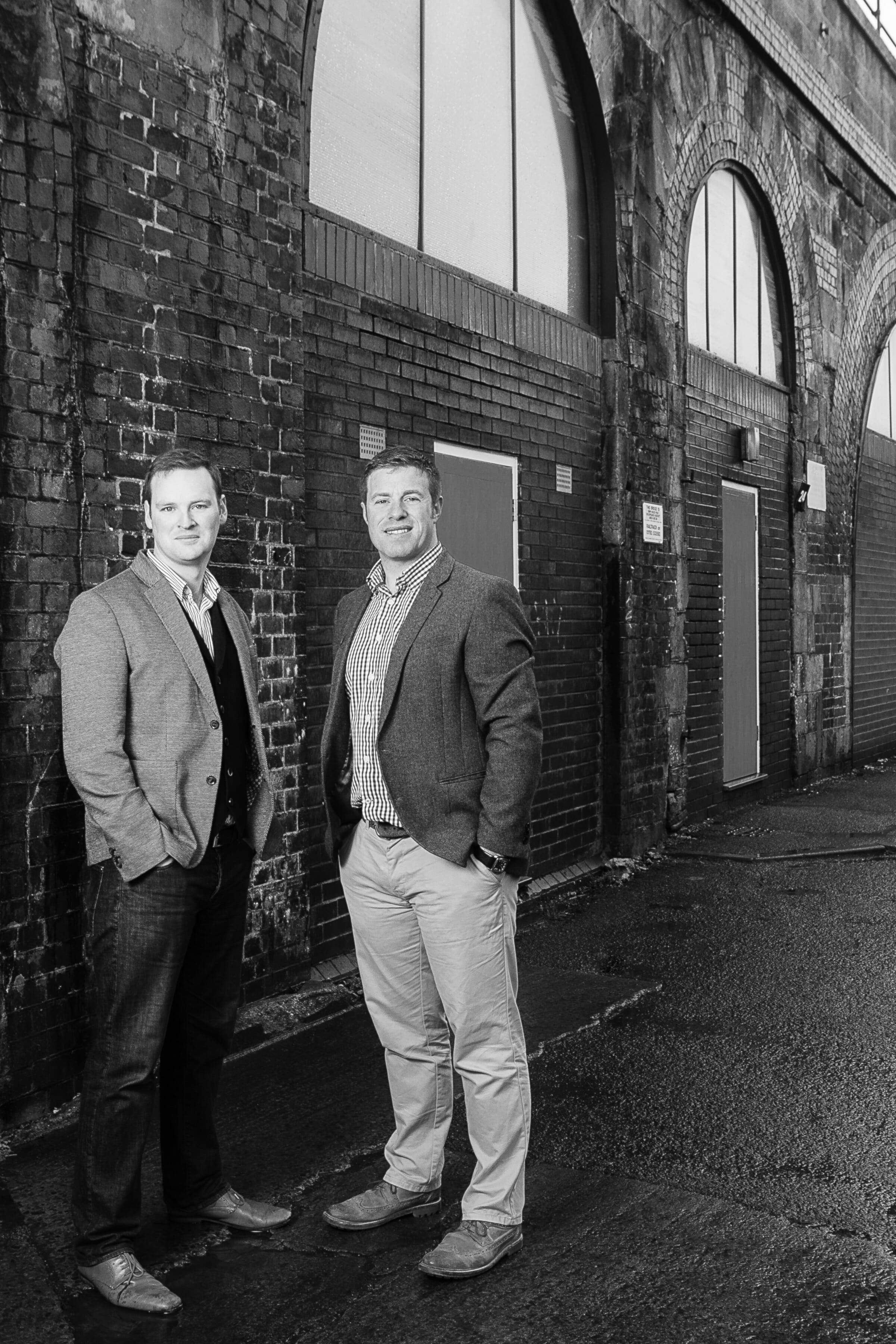 Mike and Matt at the Start - Builder turned Tech Founder